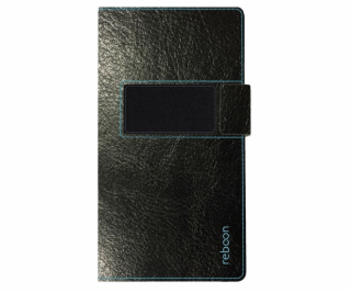 Reboon kniha XS2 černá, kůže 5047