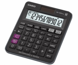 CASIO kalkulačka MJ 120 D Plus, černá, stolní, dvanáctimí...