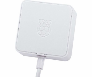 Zdroj Raspberry napájecí adaptér 3A pro Rpi 4, bílý