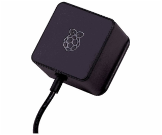 Zdroj Raspberry napájecí adaptér 3A pro Rpi 4, černý