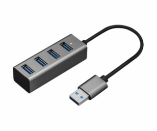 YHB 4300 Kovový Hub 4xUSB 3.0 YENKEE