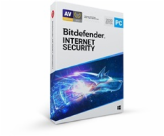 Bitdefender Internet Security - 3PC na 3 roky- elektronic...