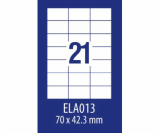 Avery Zweckform LABEL ZF ECONOMY 70X42.3MM 013 100ARK LAB...