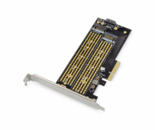 Digitus M.2 NGFF / NVMe SSD PCIexpress Add-On karta podpo...