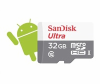 SanDisk MicroSDHC karta 32GB Ultra (80MB/s, Class 10 UHS-...