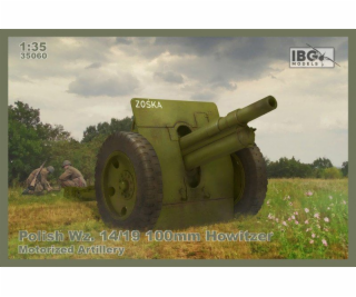 Model plastikowy Polish Wz.14/19 100 mm Howitzer-Motorize...