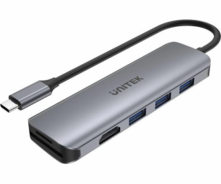 UNITEK H1107F interface hub USB 3.2 Gen 1 (3.1 Gen 1) Typ...