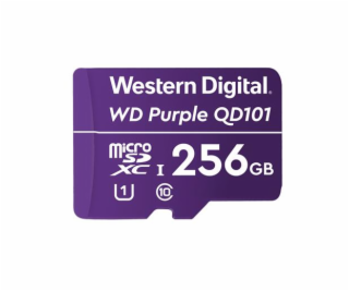 WD MicroSDXC karta 256GB Purple WDD256G1P0C Class 10 (R:1...