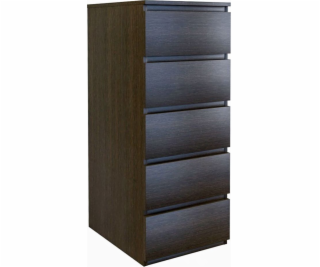 Topeshop W5 WENGE chest of drawers