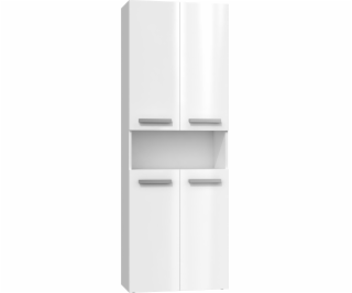 Topeshop NEL 1K DK BPOŁ bathroom storage cabinet White