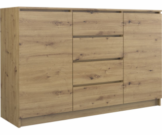 Topeshop 2D4S 140 ARTISAN chest of drawers