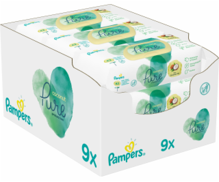 Pampers Coconut Pure 81749286 Baby Wipes 378 Wipes