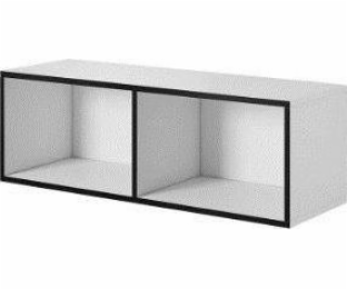 Cama open storage cabinet ROCO RO2 112/37/37 white/black