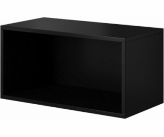 Cama open storage cabinet ROCO RO4 75/37/37 black