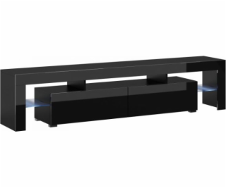Cama TV stand TORO 200 black/black gloss