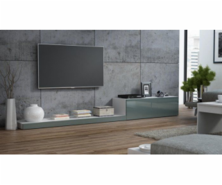 Cama TV stand LIFE 300/42/35 white/grey gloss
