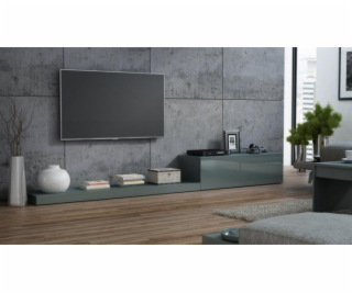 Cama TV stand LIFE 300/42/35 grey/grey gloss