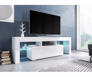 Cama TV stand TORO 138 white/white gloss