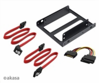 AKASA adaptér 2.5  SSD a HDD + SATA kabely