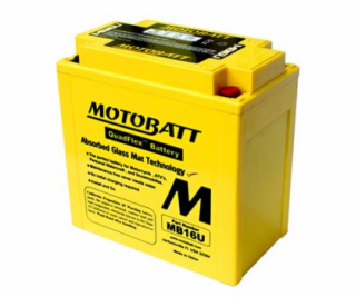 Baterie Motobatt MB16U 20Ah, 12V, 4 vývody 