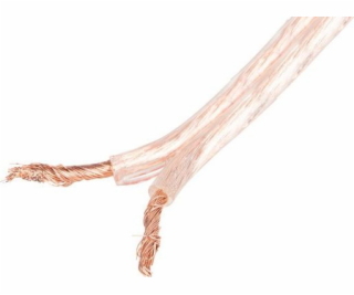 LANBERG speaker cable 2x1.5mm2 25m transparent