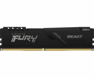 KINGSTON FURY Beast 4GB 2666MHz DDR4 CL16 DIMM Black