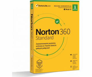 SPECIAL - NORTON 360 STANDARD 10GB + VPN 1+1 uživatel pro...