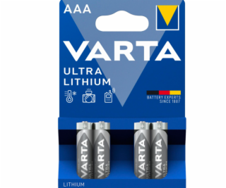 Varta Ultra Lithium Micro AAA 4 ks batérie