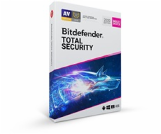 Bitdefender Total Security - 5 zařízení na 1 rok- elektro...