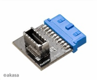 AKASA redukce AK-CBUB51-BK USB 3.0 19-pin MB header na US...