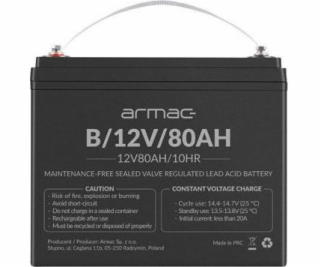 Armac náhradná batéria, 12V/80Ah