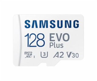 Paměťová karta Samsung micro SDXC EVO Plus 128GB + SD ada...