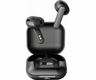GEMBIRD Slúchadlá FitEar-X100B, Bluetooth, TWS, čierna