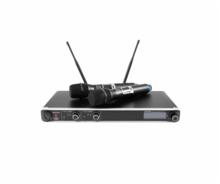 Omnitronic UHF-302, 2-kanálový mikrofonní systém 823-832/...