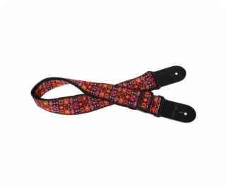 Stagg SWO HOOTMIX RED, kytarový popruh, červený