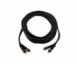 Kabel CC-100, propojovací kabel 2x 2 RCA zástrčka HighEnd...