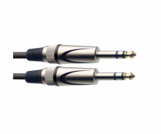 Stagg SAC3PS DL, kabel stereo JACK/stereo JACK, 3m