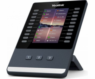 Yealink EXP43, exp. modul s farebným LCD, 60 hr., k tel. ...