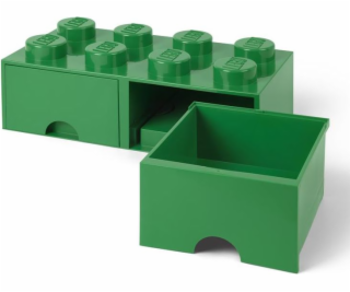 LEGO Brick Drawer 8 grün, Aufbewahrungsbox