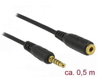 DeLOCK Klinkenkabel 3,5 mm 5 Pin (Stecker) > 3,5 mm 5 Pin...