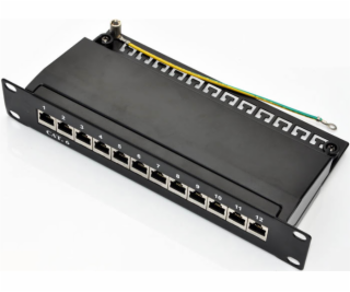 Patch panel 10  STP cat.6 12portů
