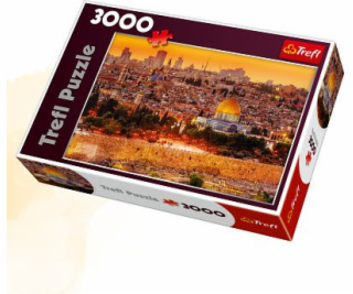 Trefl PUZZLE 3000EL STŘECHA JERUSALEM PUD (33032)