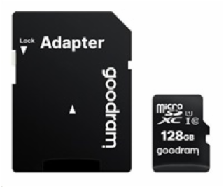 GOODRAM memory card Micro SDXC 128GB Class 10 UHS-I + Ada...