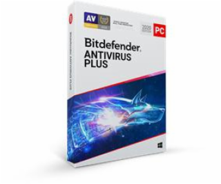 Bitdefender Antivirus Plus - 1PC na 2 roky- elektronická ...