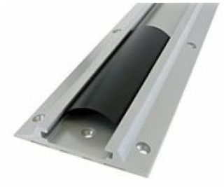 ERGOTRON Wall Track; 10 L x 5 W (aluminum)