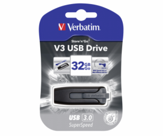 Verbatim Store n Go V3      32GB USB 3.0 siva