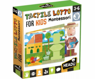 Headu Montessori Puzzle Lotto Sensory Shapes