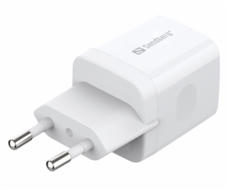 Sandberg USB-C AC Charger PD20W, bílá