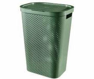 Kôš na bielizeň Curver Infinity Dots 60L zelený