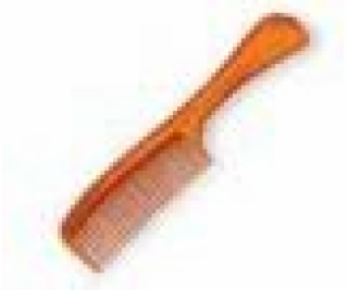 Veľký farebný hrebeň Top Choice (651529)